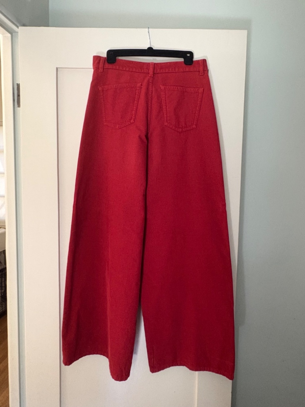 The Row Red Corduroy Jeans - Picture 3 of 9